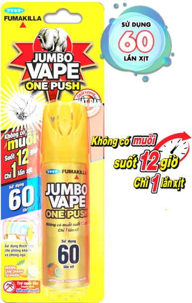 Bình xịt JUMBO VAPE ONE PUSH V