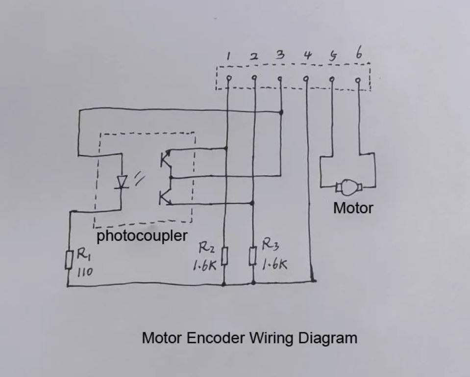 Ab Encoder Direction Động cơ motor 130 có encoder 2 kênh AB | Thế Giới Module