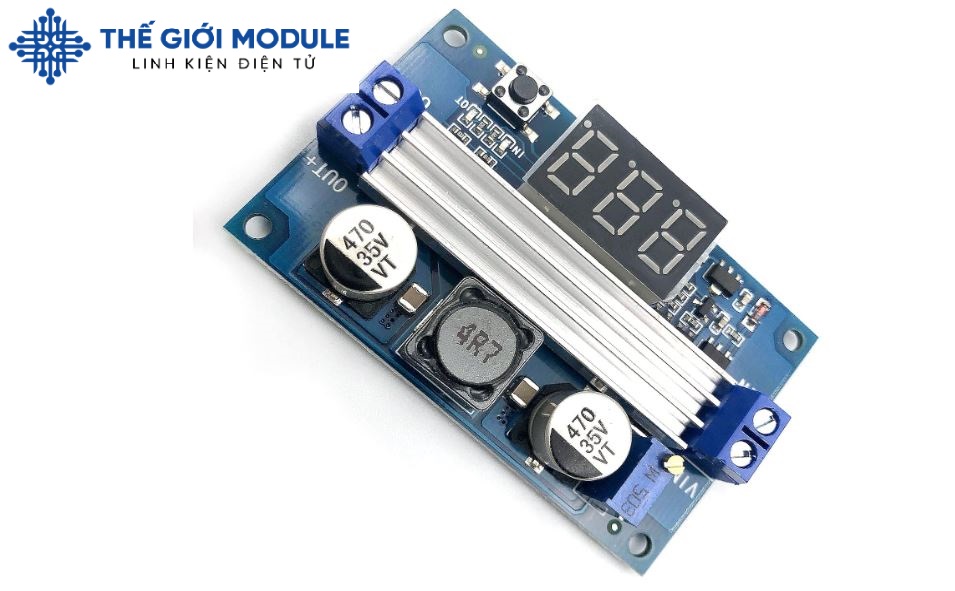 Ltc Decoder Module Mạch tăng áp Boost DC-DC LTC1871 100W có led hiển thị | Thế Giới Module