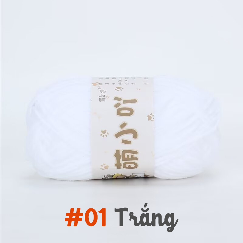 Len nhung gấu MengMengYa 50g | Tada Craft