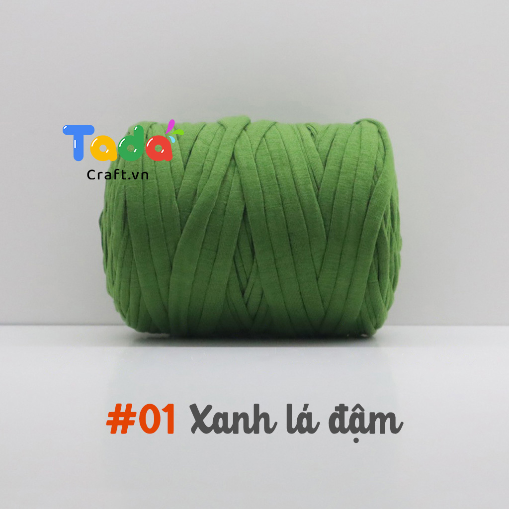 Sợi vải T Shirt Yarn (Vải Polyester) cuộn 250g | Tada Craft