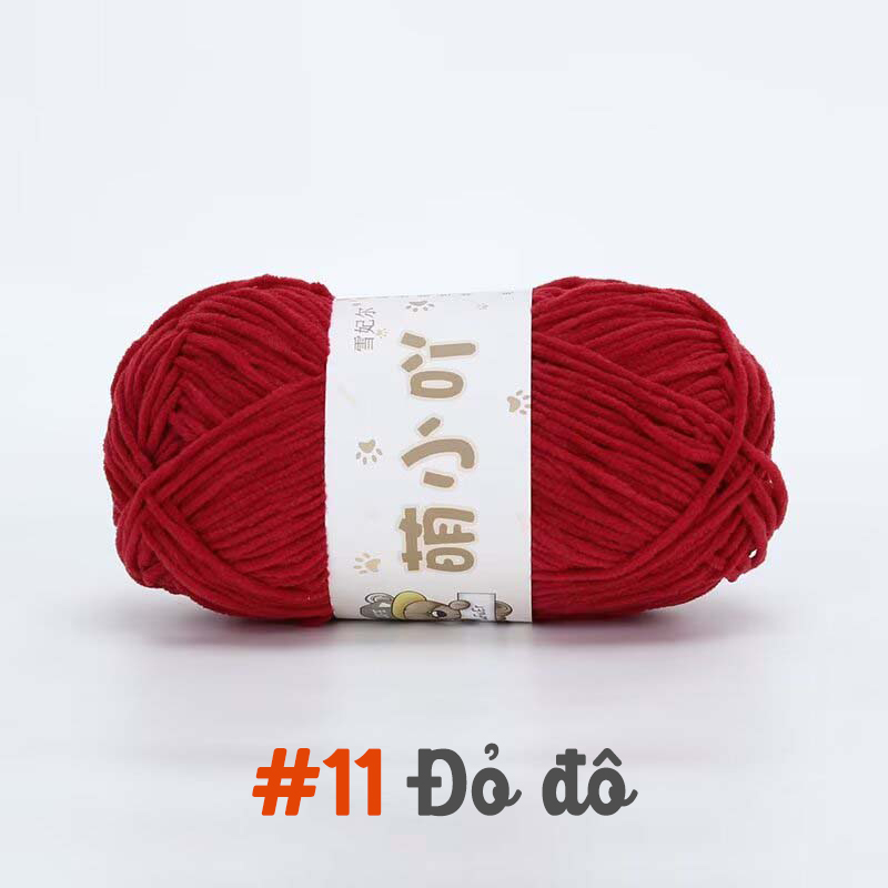 Len nhung gấu MengMengYa 50g | Tada Craft