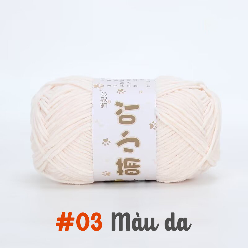 Len nhung gấu MengMengYa 50g | Tada Craft