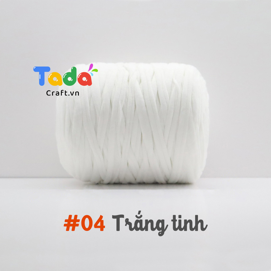 Sợi vải T Shirt Yarn (Vải Polyester) cuộn 250g | Tada Craft