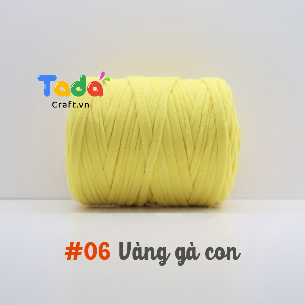 Sợi vải T Shirt Yarn (Vải Polyester) cuộn 250g | Tada Craft