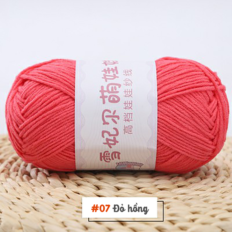 Len Baby Yarn 40g cỡ sợi 1.5mm | Tada Craft