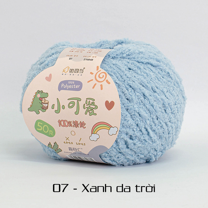 Len bông xù Xiaoke 50g | Tada Craft