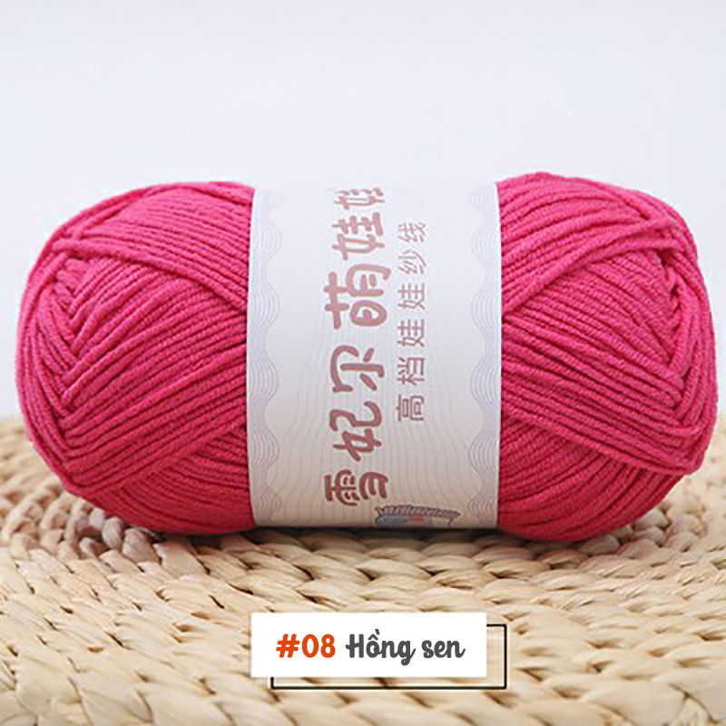 Len Baby Yarn 40g cỡ sợi 1.5mm | Tada Craft