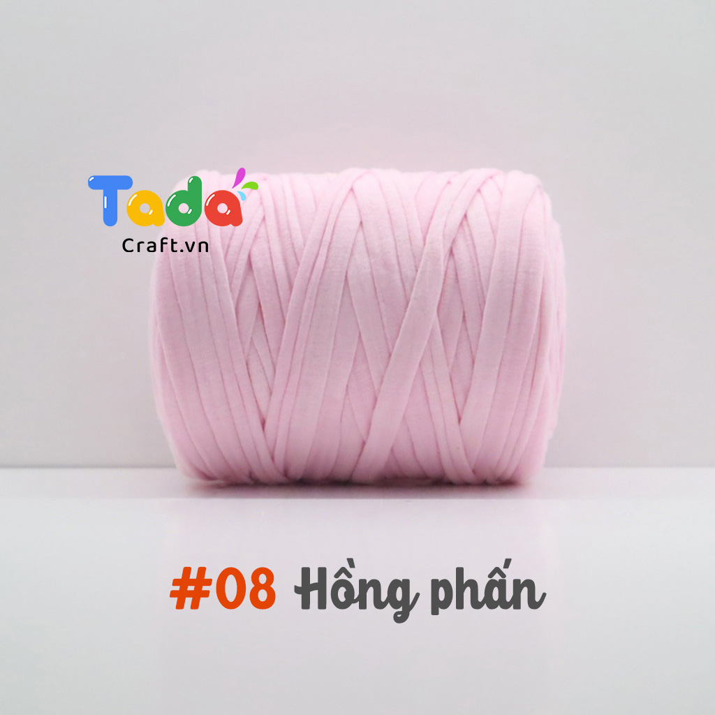Sợi vải T Shirt Yarn (Vải Polyester) cuộn 250g | Tada Craft