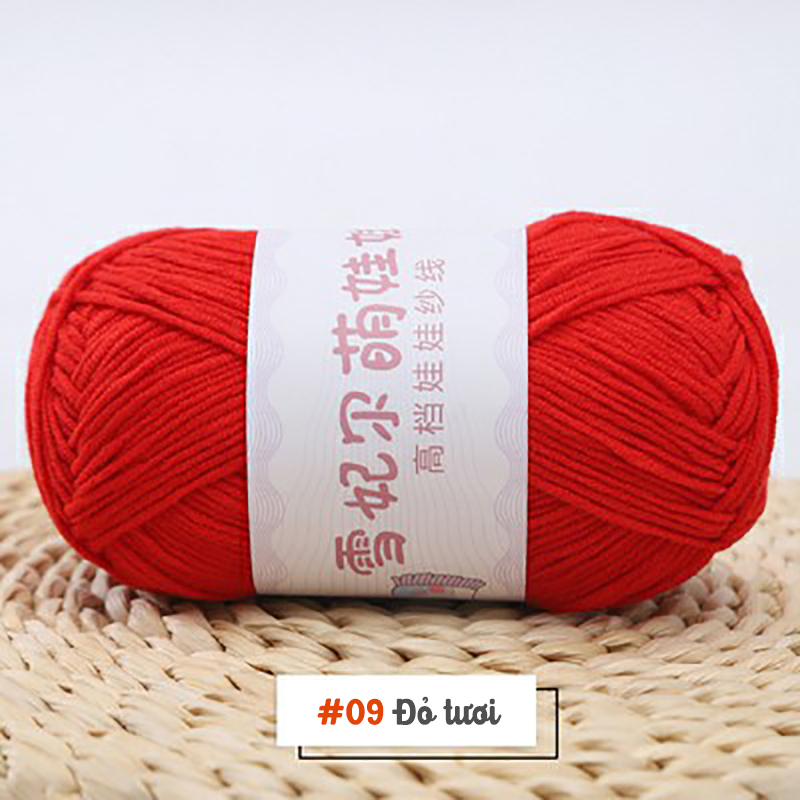 Len Baby Yarn 40g cỡ sợi 1.5mm | Tada Craft