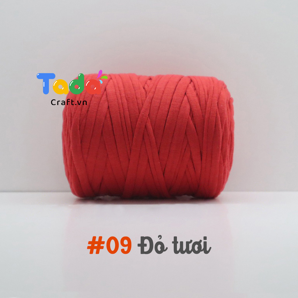 Sợi vải T Shirt Yarn (Vải Polyester) cuộn 250g | Tada Craft