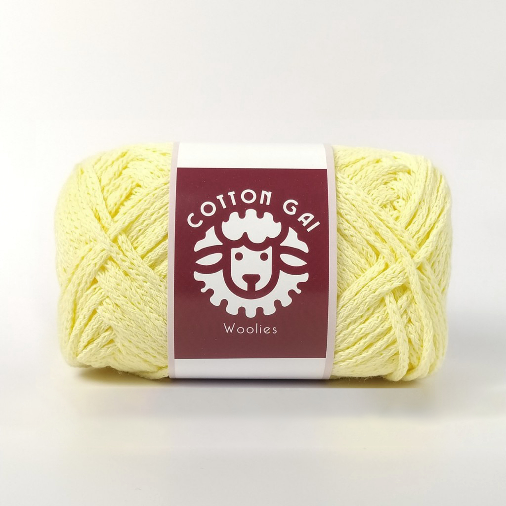 Sợi Cotton Gai 3mm Woolies 100g | Tada Craft