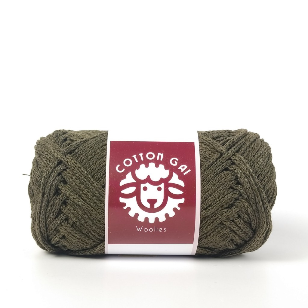 Sợi Cotton Gai 3mm Woolies 100g | Tada Craft