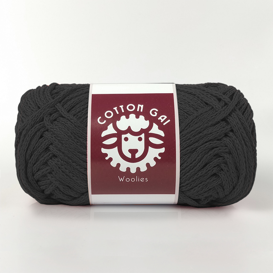 Sợi Cotton Gai 3mm Woolies 100g | Tada Craft