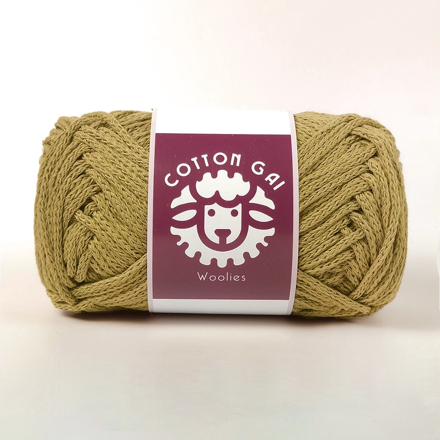 Sợi Cotton Gai 3mm Woolies 100g | Tada Craft