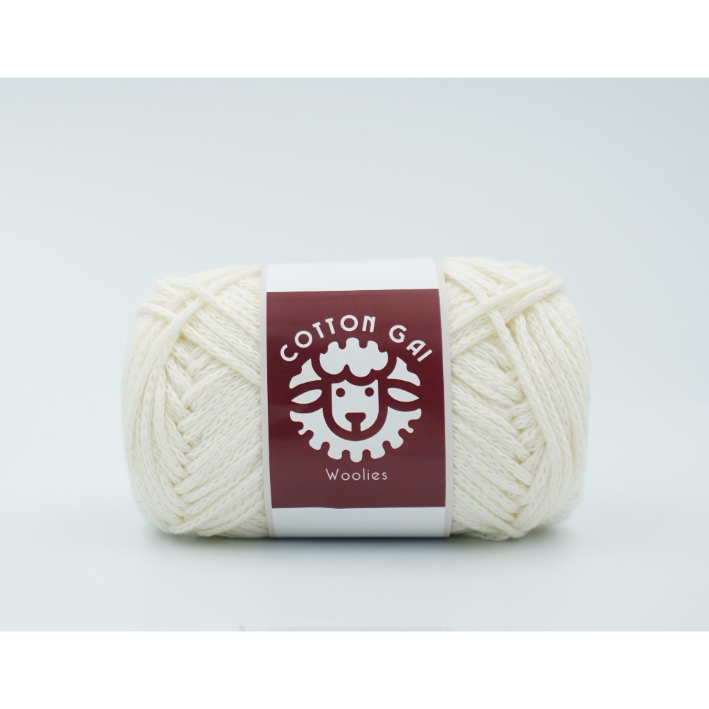 Sợi Cotton Gai 3mm Woolies 100g | Tada Craft