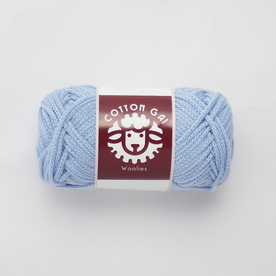 Sợi Cotton Gai 3mm Woolies 100g | Tada Craft