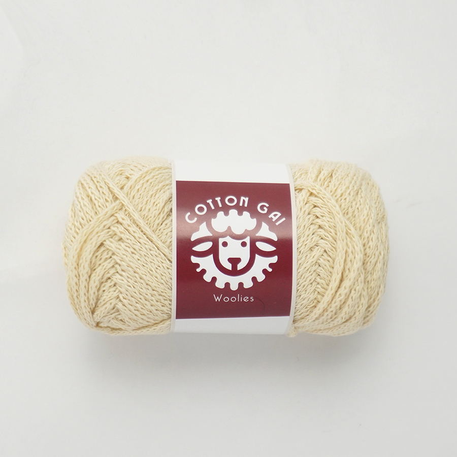 Sợi Cotton Gai 3mm Woolies 100g | Tada Craft