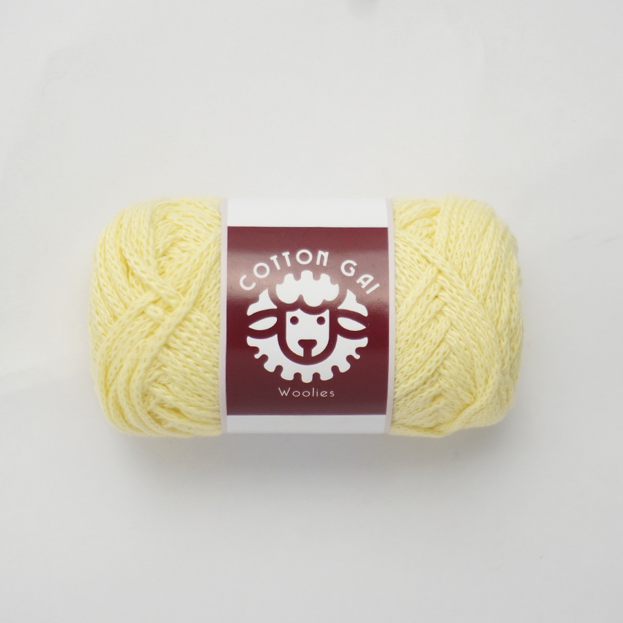 Sợi Cotton Gai 3mm Woolies 100g | Tada Craft