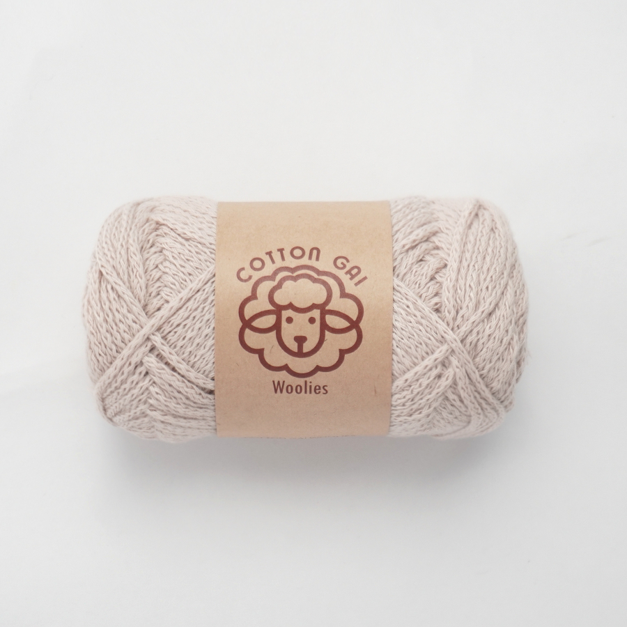 Sợi Cotton Gai 3mm Woolies 100g | Tada Craft