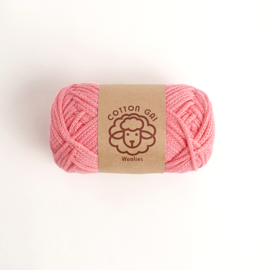 Sợi Cotton Gai 3mm Woolies 100g | Tada Craft