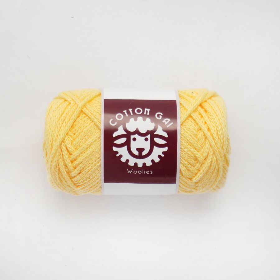 Sợi Cotton Gai 3mm Woolies 100g | Tada Craft