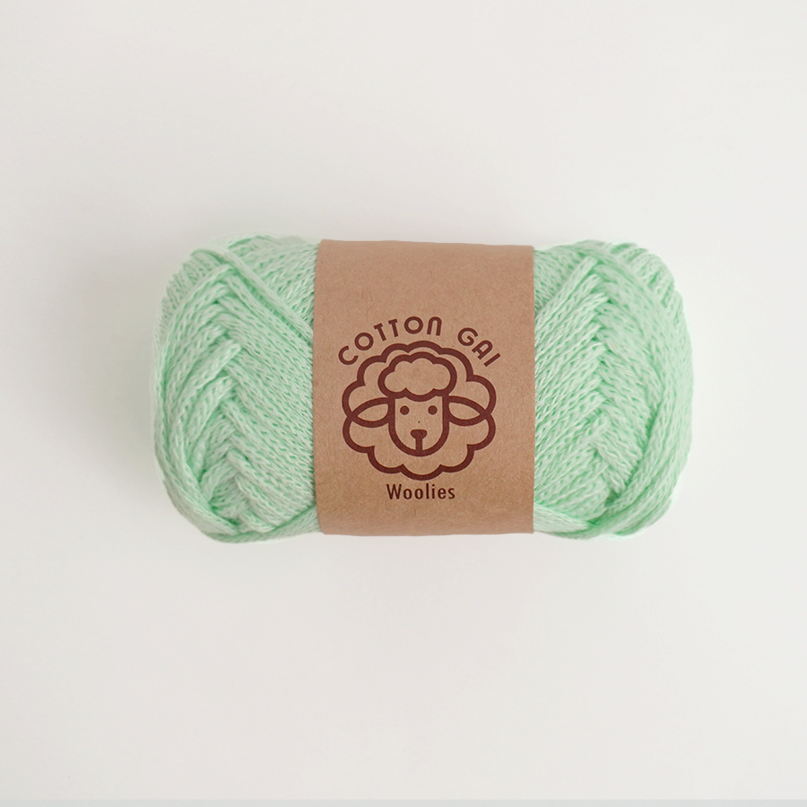 Sợi Cotton Gai 3mm Woolies 100g | Tada Craft