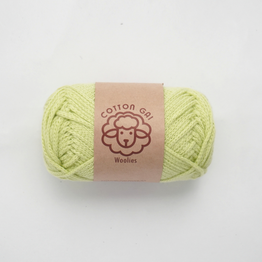 Sợi Cotton Gai 3mm Woolies 100g | Tada Craft