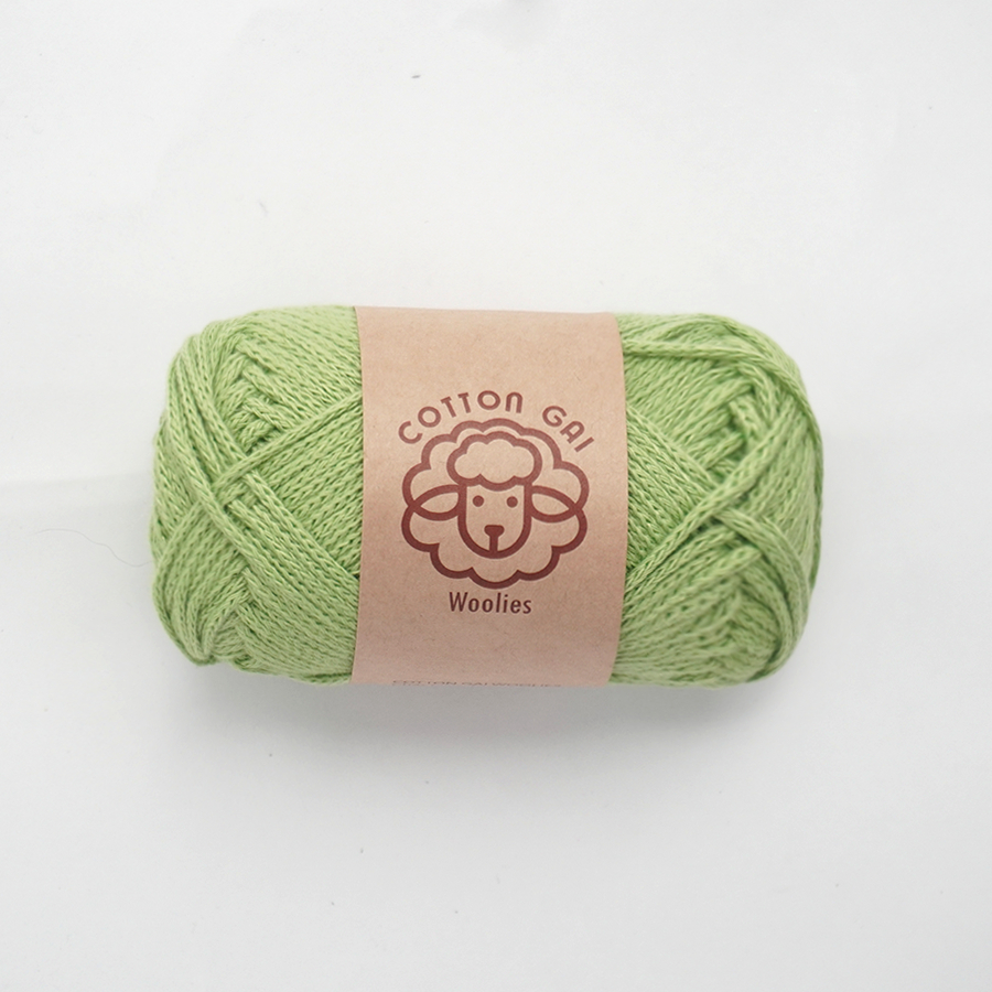 Sợi Cotton Gai 3mm Woolies 100g | Tada Craft