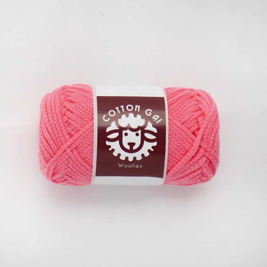 Sợi Cotton Gai 3mm Woolies 100g | Tada Craft