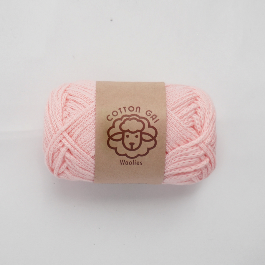 Sợi Cotton Gai 3mm Woolies 100g | Tada Craft