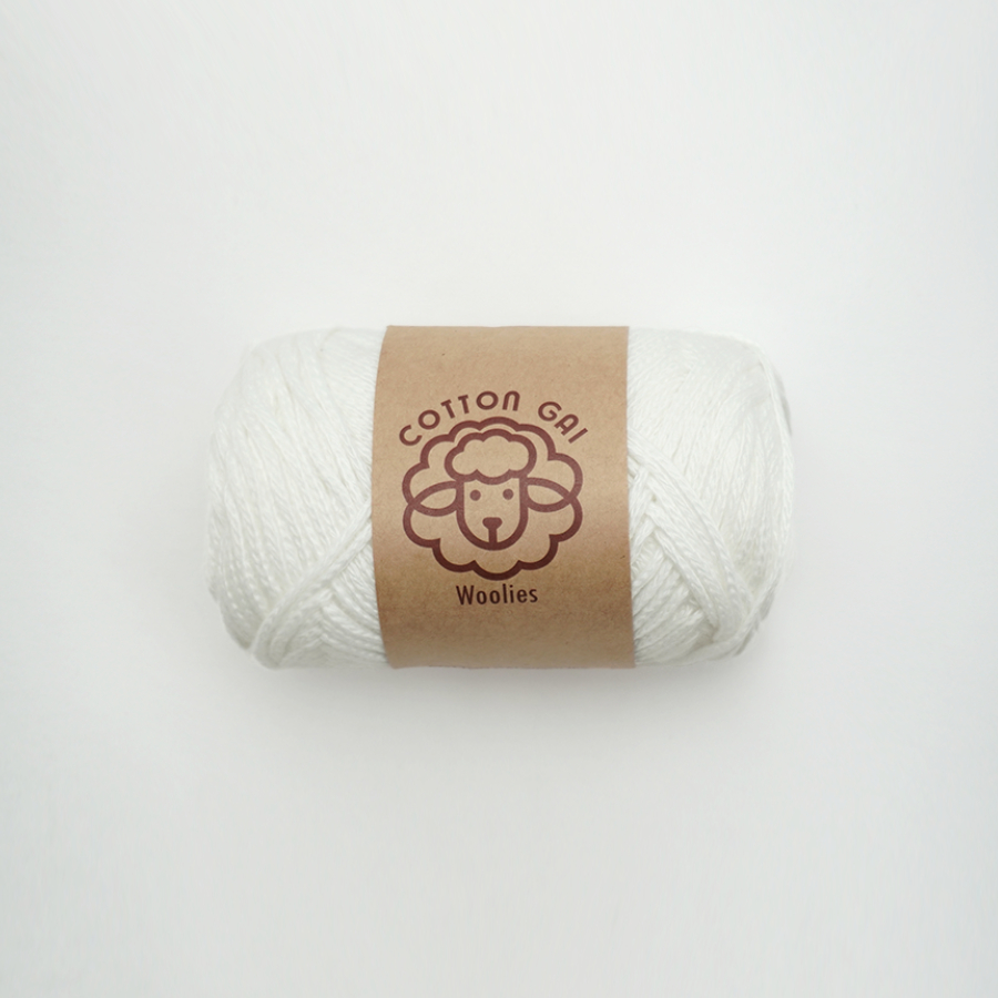 Sợi Cotton Gai 3mm Woolies 100g | Tada Craft