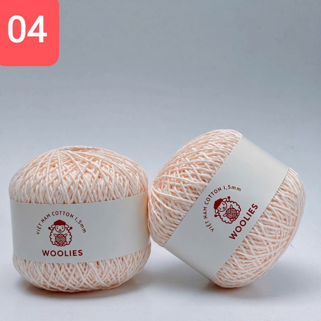 Sợi CTVN Woolies 1.5mm | Tada Craft