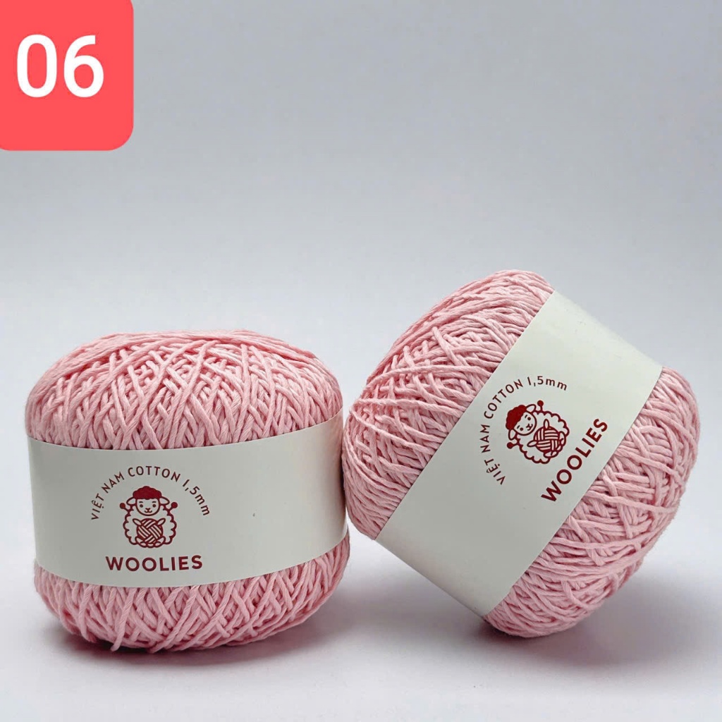 Sợi CTVN Woolies 1.5mm | Tada Craft