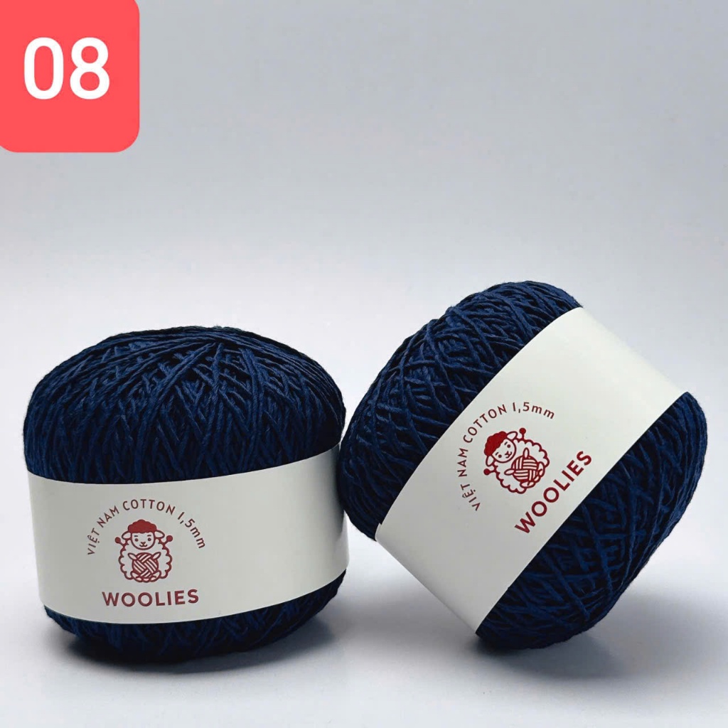 Sợi CTVN Woolies 1.5mm | Tada Craft