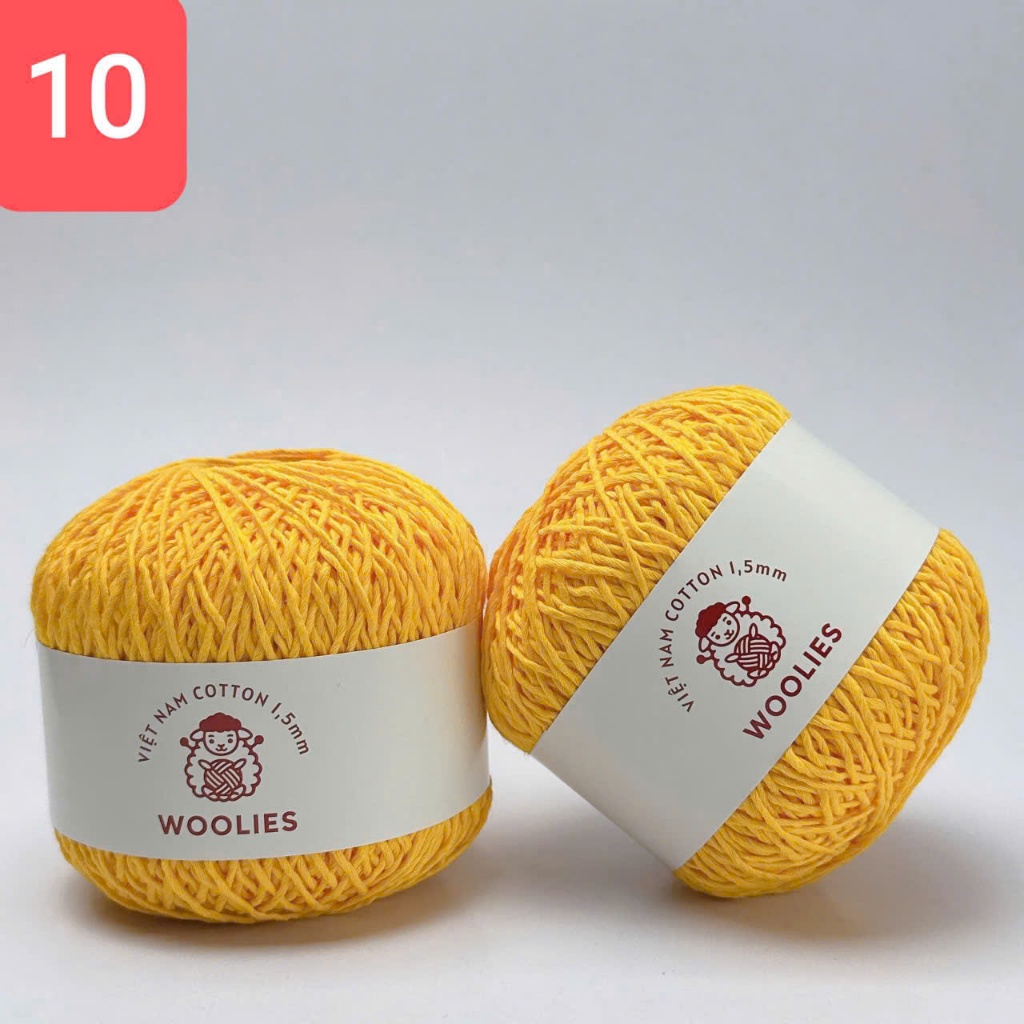 Sợi CTVN Woolies 1.5mm | Tada Craft