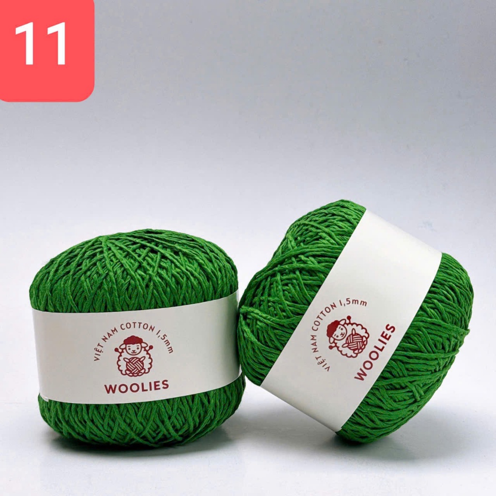 Sợi CTVN Woolies 1.5mm | Tada Craft