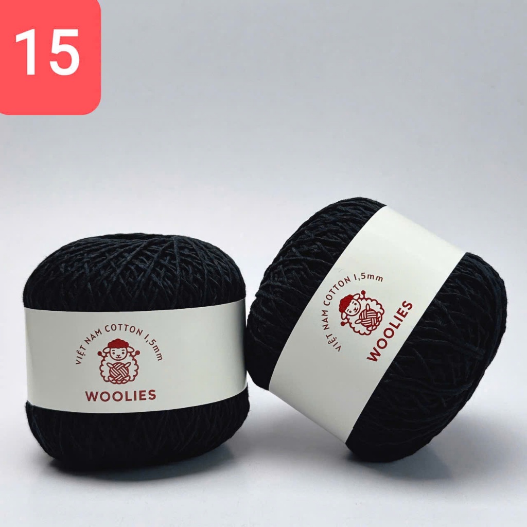 Sợi CTVN Woolies 1.5mm | Tada Craft