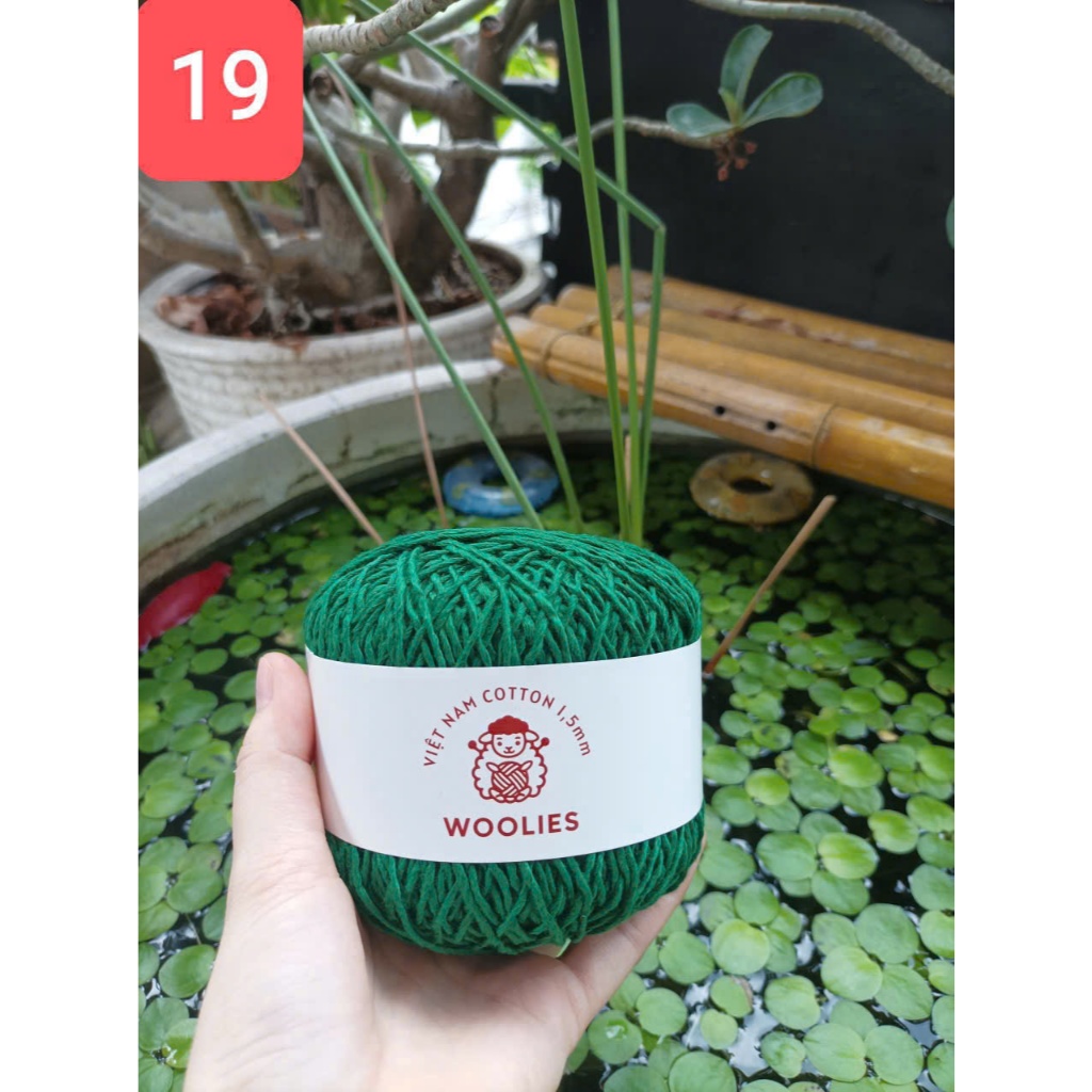 Sợi CTVN Woolies 1.5mm | Tada Craft
