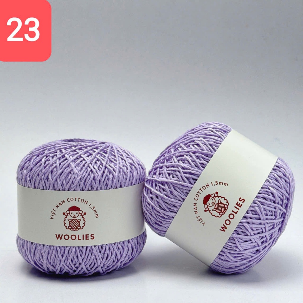 Sợi CTVN Woolies 1.5mm | Tada Craft