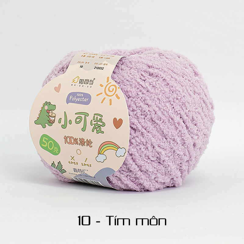 Len bông xù Xiaoke 50g | Tada Craft
