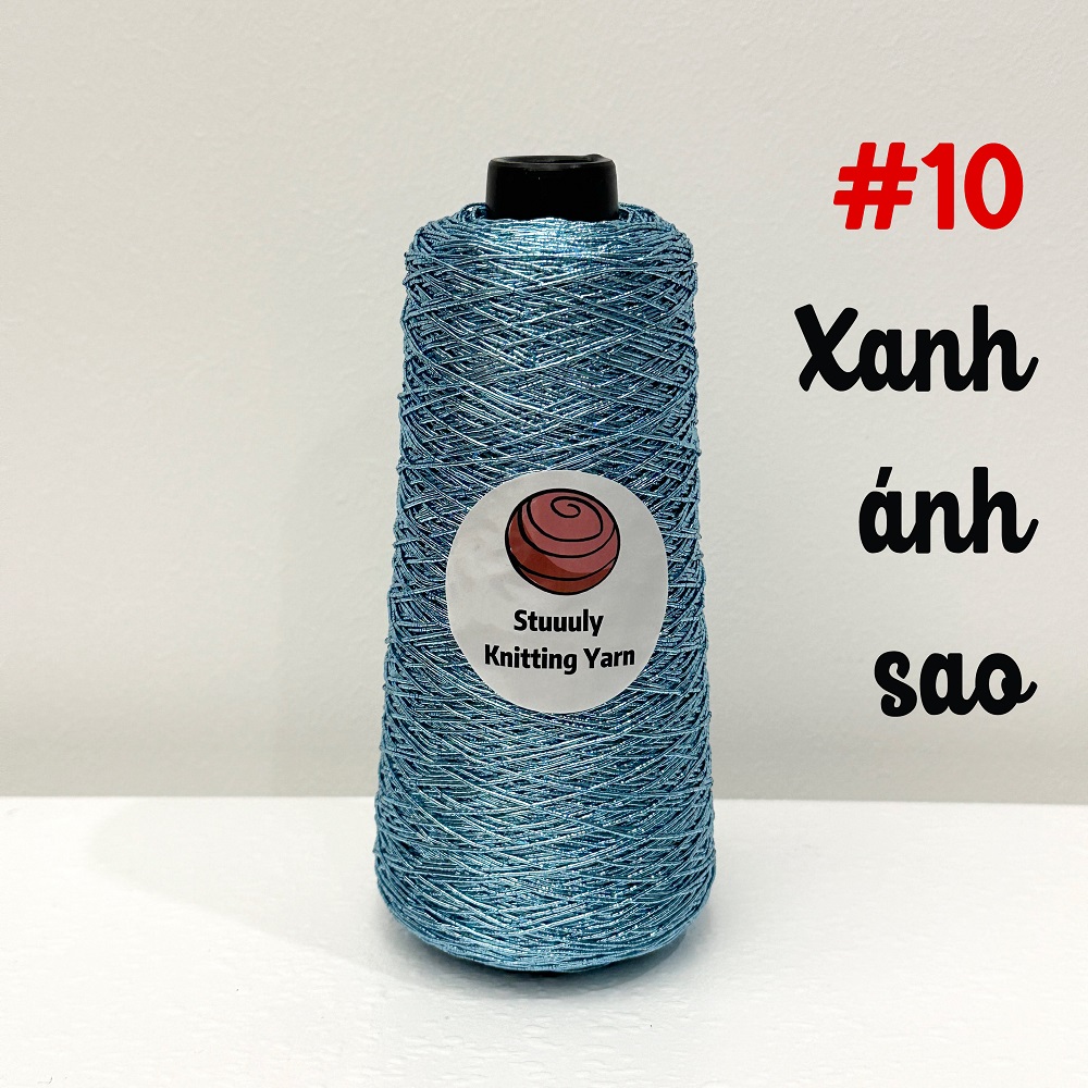 Sợi Fever Flash ánh kim tuyến 1mm 100g | Tada Craft