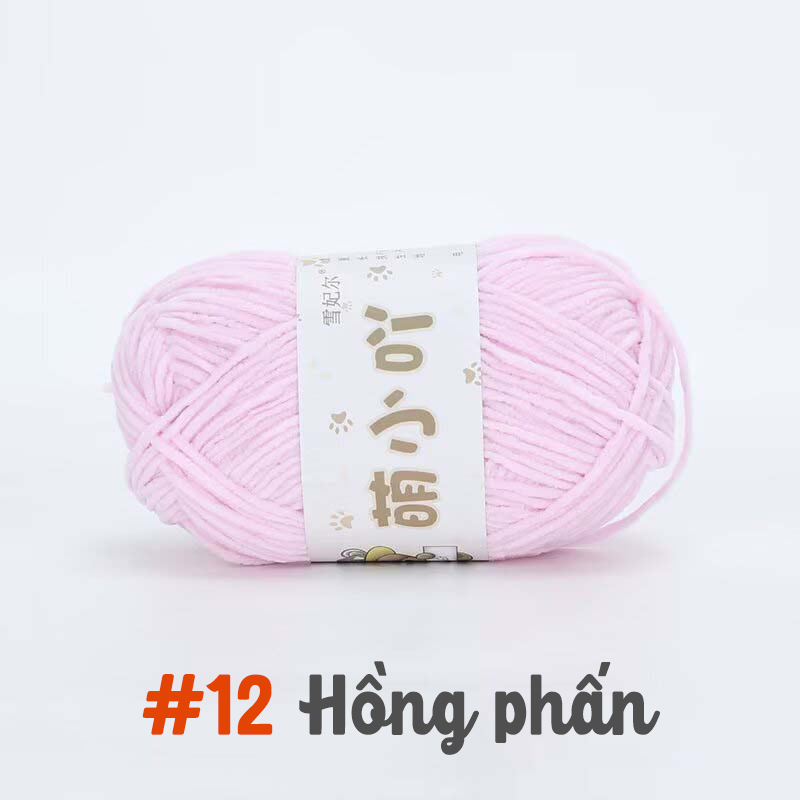 Len nhung gấu MengMengYa 50g | Tada Craft