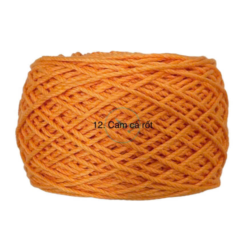 Sợi Macrame Cotton 2mm | Tada Craft