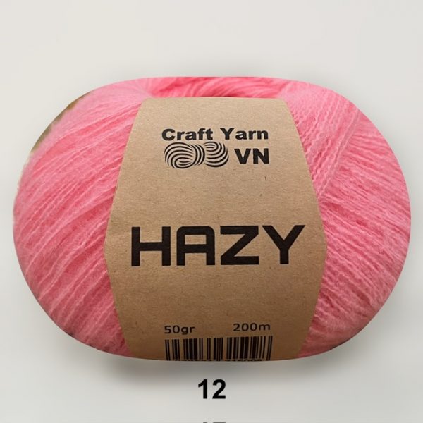 Len Hazy trơn 50g Craft Yarn | Tada Craft