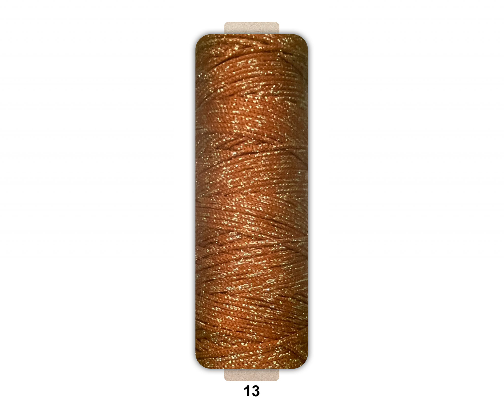 Sợi dệt ống kim tuyến tròn 2mm 125g | Tada Craft