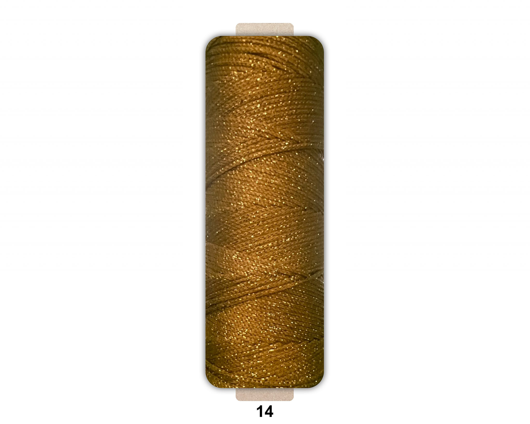 Sợi dệt ống kim tuyến tròn 2mm 125g | Tada Craft