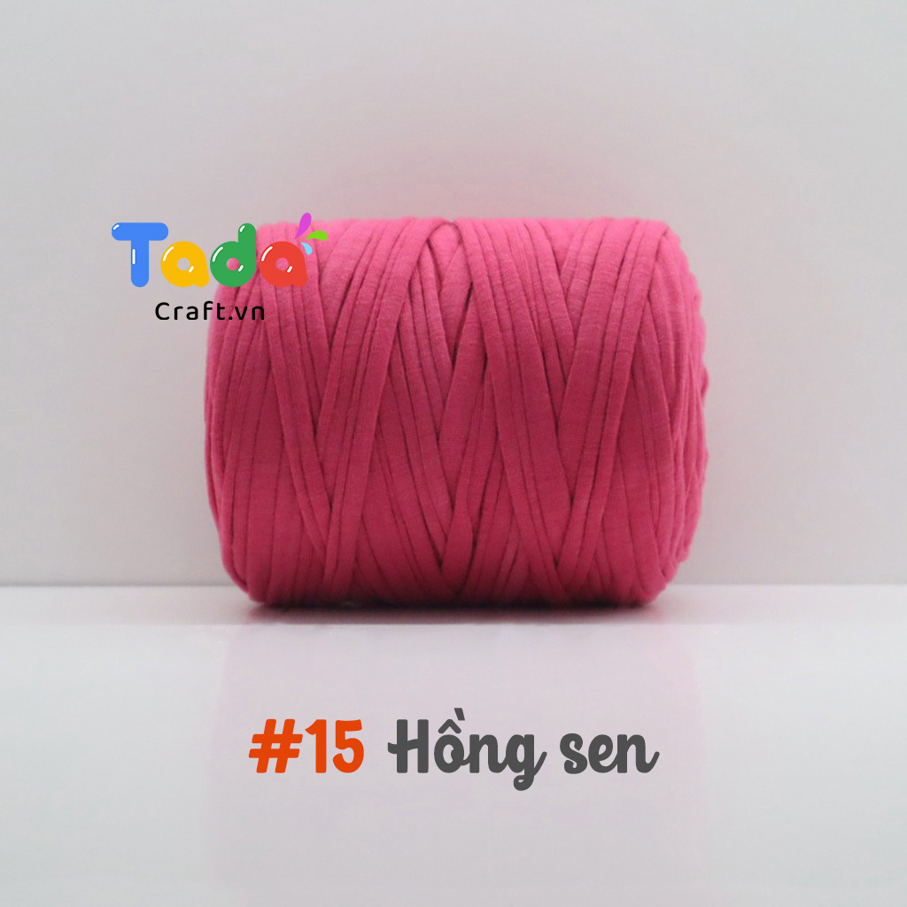 Sợi vải T Shirt Yarn (Vải Polyester) cuộn 250g | Tada Craft