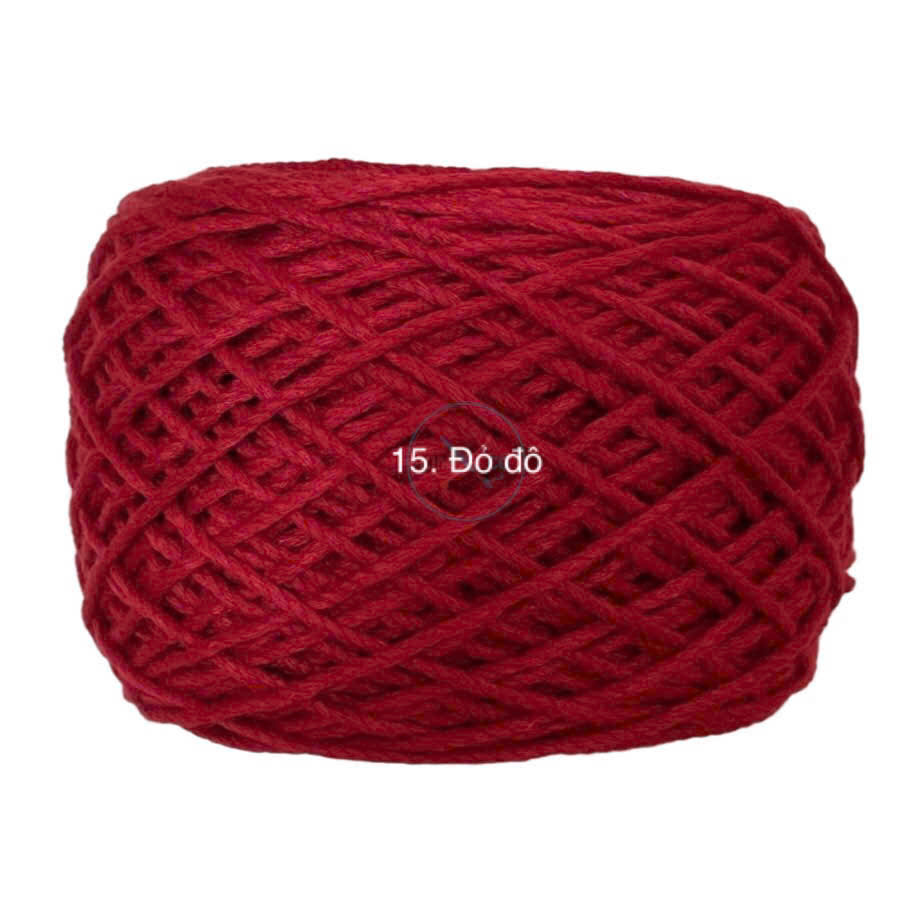 Sợi Macrame Cotton 2mm | Tada Craft