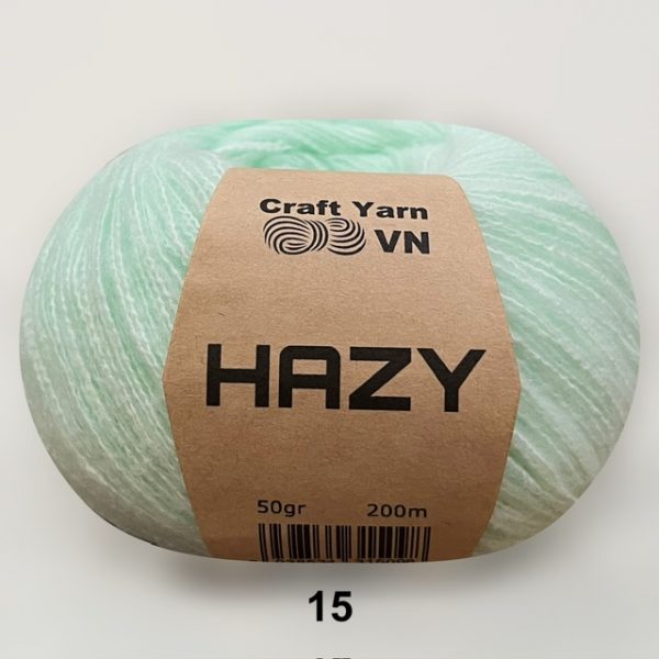 Len Hazy trơn 50g Craft Yarn | Tada Craft